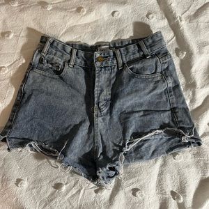Princess Polly denim shorts